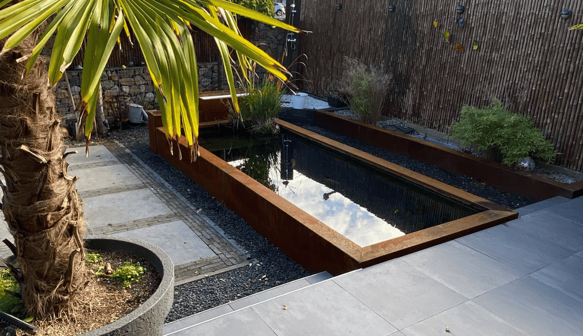 Cortenstaal voor de tuin