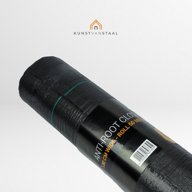 Anti worteldoek - 330 cm breed - 1