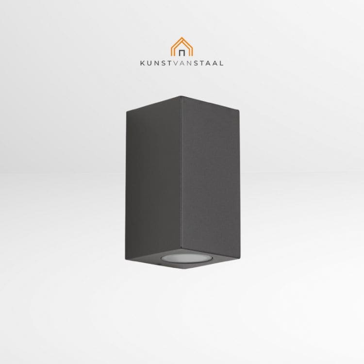 Buitenlamp antraciet up & downlight - 1