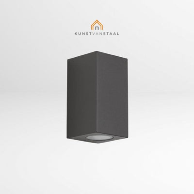 Buitenlamp antraciet up & downlight - 1