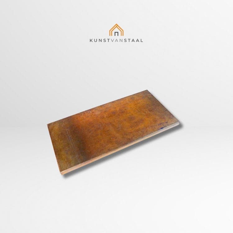 Cortenstaal Staptegel 40 x 80 cm - 1