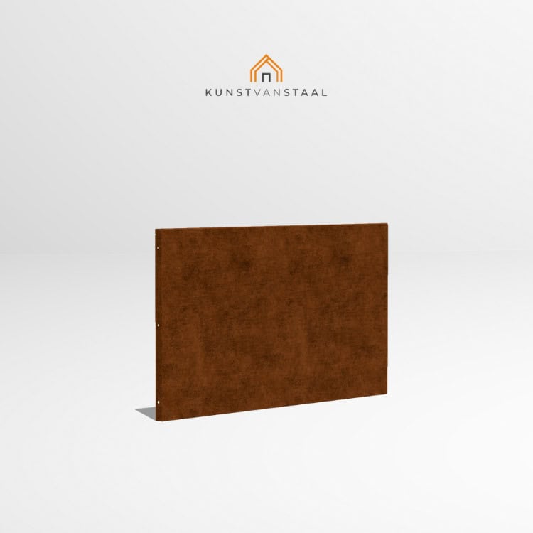 Cortenstaal borderrand 50 cm - 2 x gezet - 8