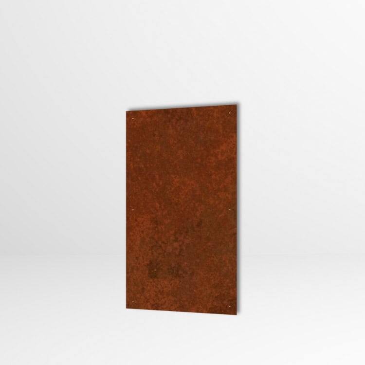 Cortenstaal scherm 180 x 100 cm (2 mm dik) - 2