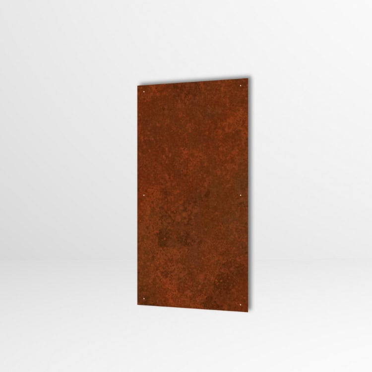 Cortenstaal scherm 200 x 100 cm (2 mm dik) - 2