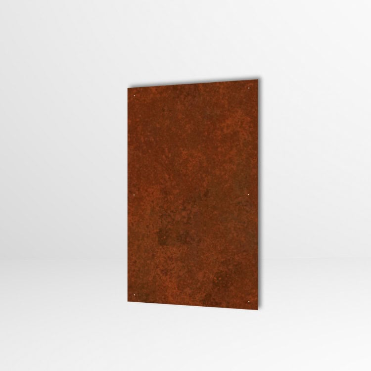 Cortenstaal scherm 200 x 120 cm (2 mm dik) - 2