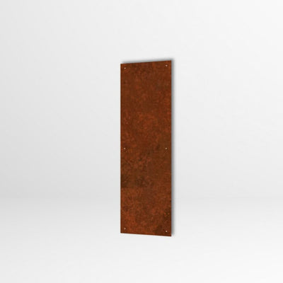 Cortenstaal scherm 200 x 60 cm (2 mm dik) - 2