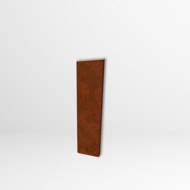 Cortenstaal schutting paneel 180 x 40 x 5 cm - 2