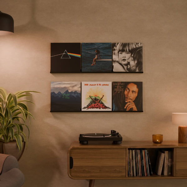 Metalen LP wandplank