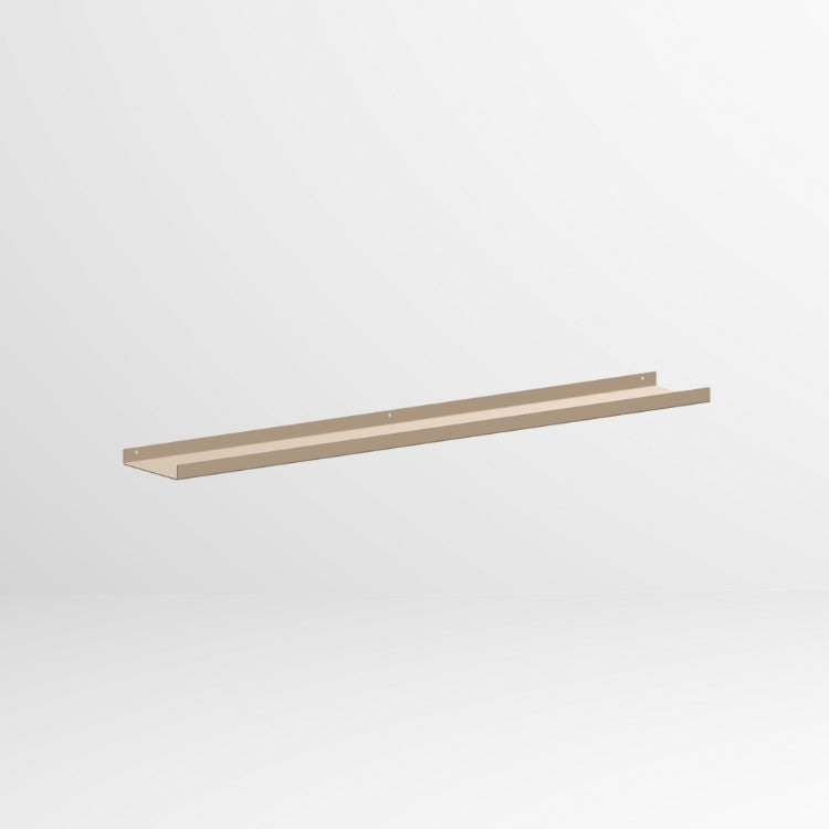 Wandplank 100 cm van staal - 5