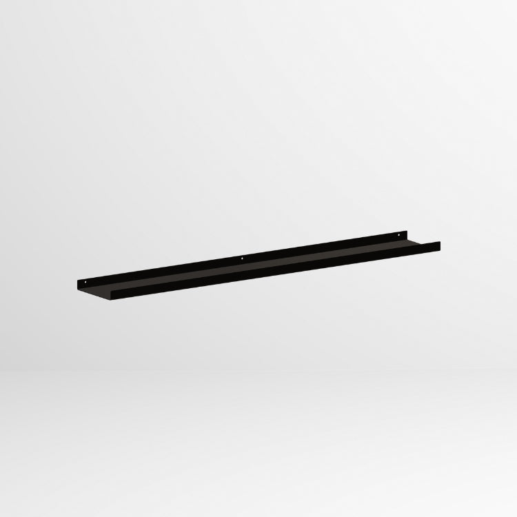 Wandplank 100 cm van staal - 4