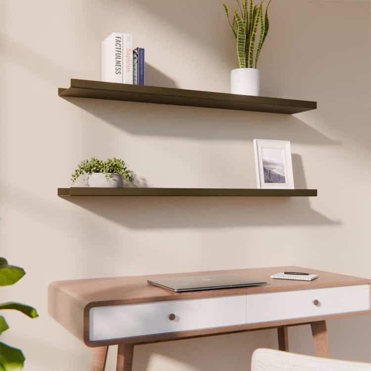 Metalen wandplank "Edge" - 45