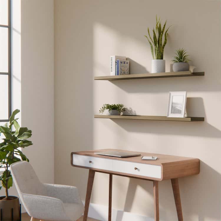 Metalen wandplank "Edge" - 44