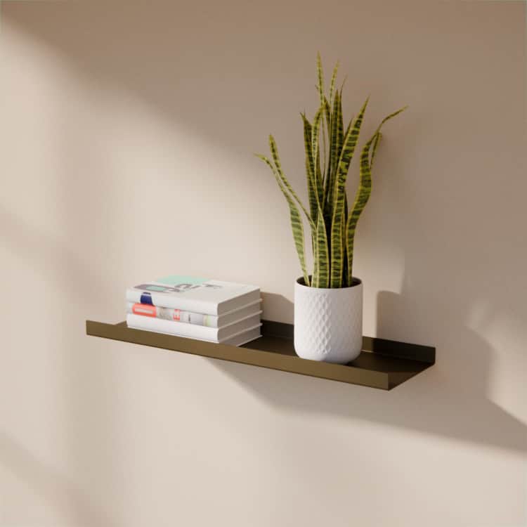 Metalen wandplank "Edge" - 42