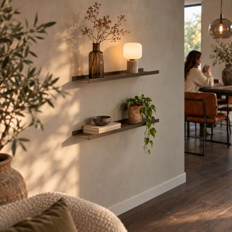 Metalen wandplank "Edge" - 32