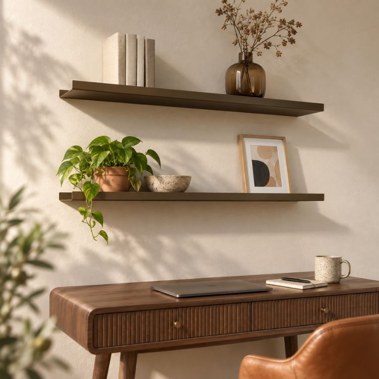 Metalen wandplank "Edge" - 34