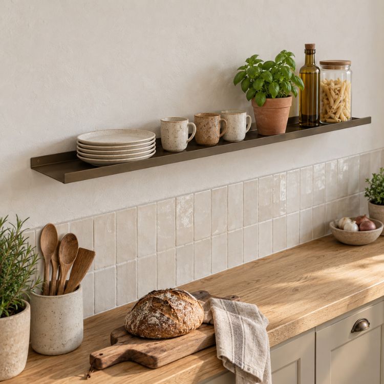 Metalen wandplank "Edge" - 35