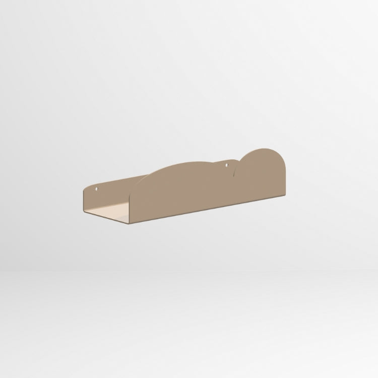 Organische wandplank "Drift" - 3