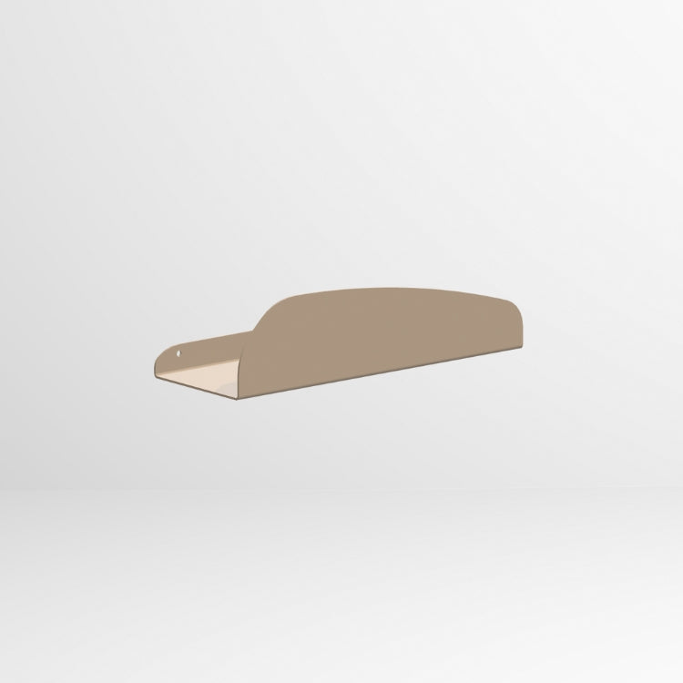 Organische wandplank "Tide" - 3