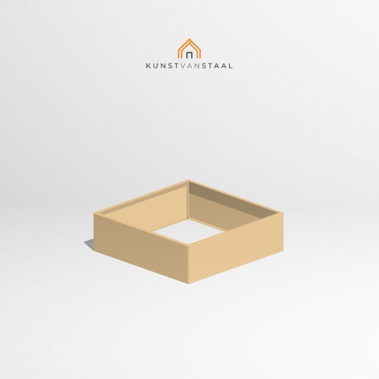 Plantenbak Beige 100 x 100 x 30 cm - 1