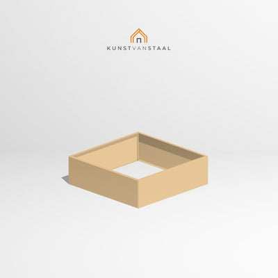Plantenbak Beige 100 x 100 x 30 cm - 1