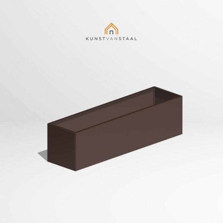 Plantenbak Bruin 150 x 40 x 40 cm - 1