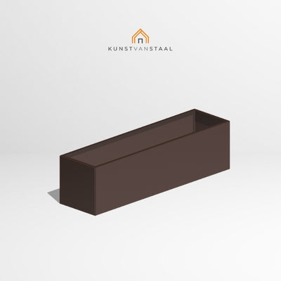 Plantenbak Bruin 150 x 40 x 40 cm - 1
