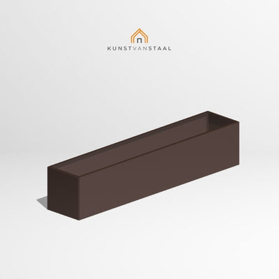 Plantenbak Bruin 200 x 40 x 40 cm - 1