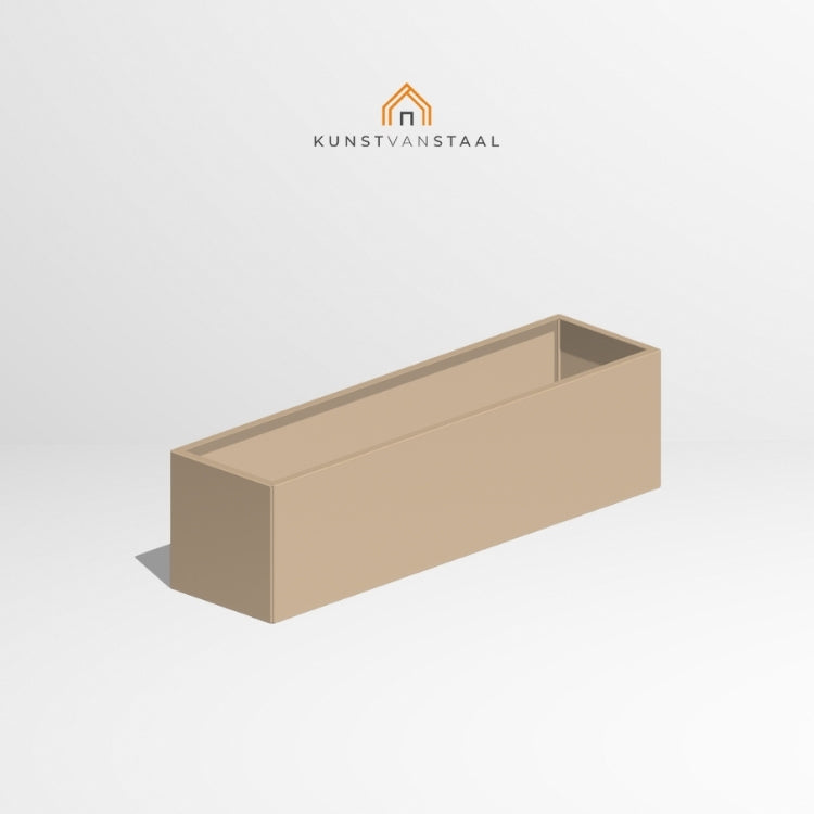 Plantenbak Grijsbeige 150 x 40 x 40 cm - 1
