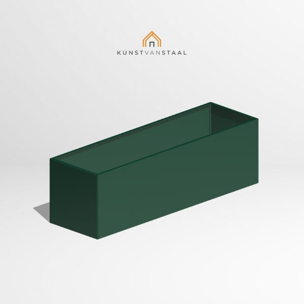 Groene plantenbak van 200×60×60 cm voor grote beplanting