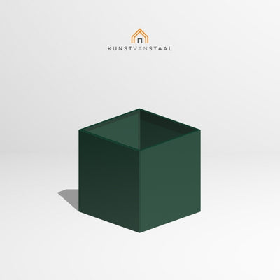 Plantenbak Groen 80 x 80 x 80 cm - 1