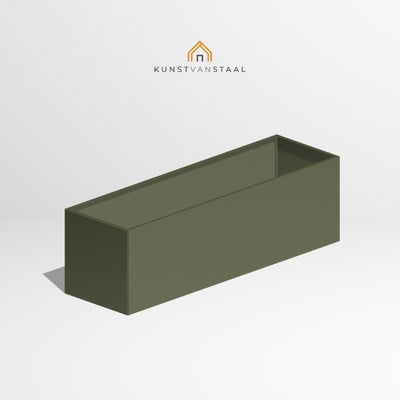 Plantenbak Olijfgroen 200 x 60 x 60 cm - 1