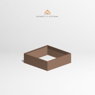 Plantenbak Pale brown 100 x 100 x 30 cm - 1