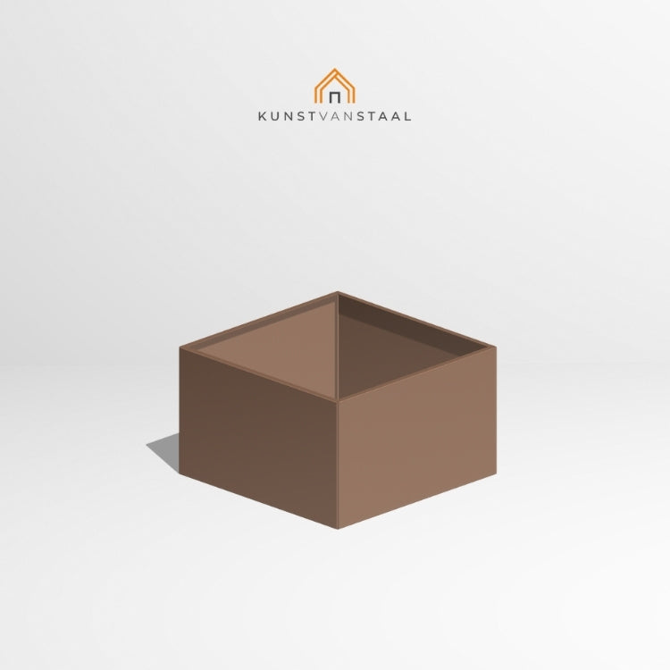 Plantenbak Pale brown 100 x 100 x 60 cm - 1