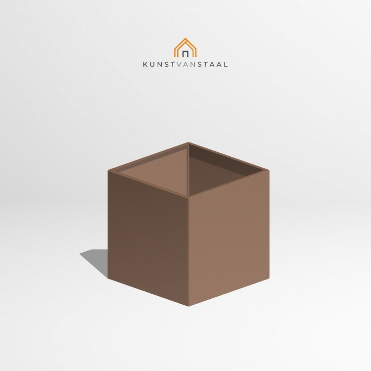 Plantenbak Pale brown 80 x 80 x 80 cm - 1