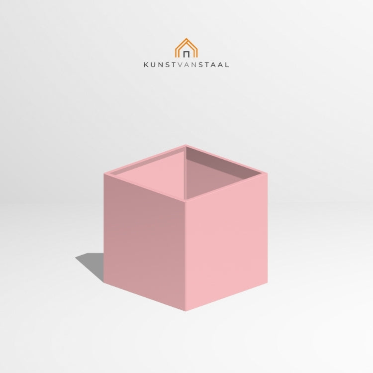 Plantenbak Roze 80 x 80 x 80 cm - 1