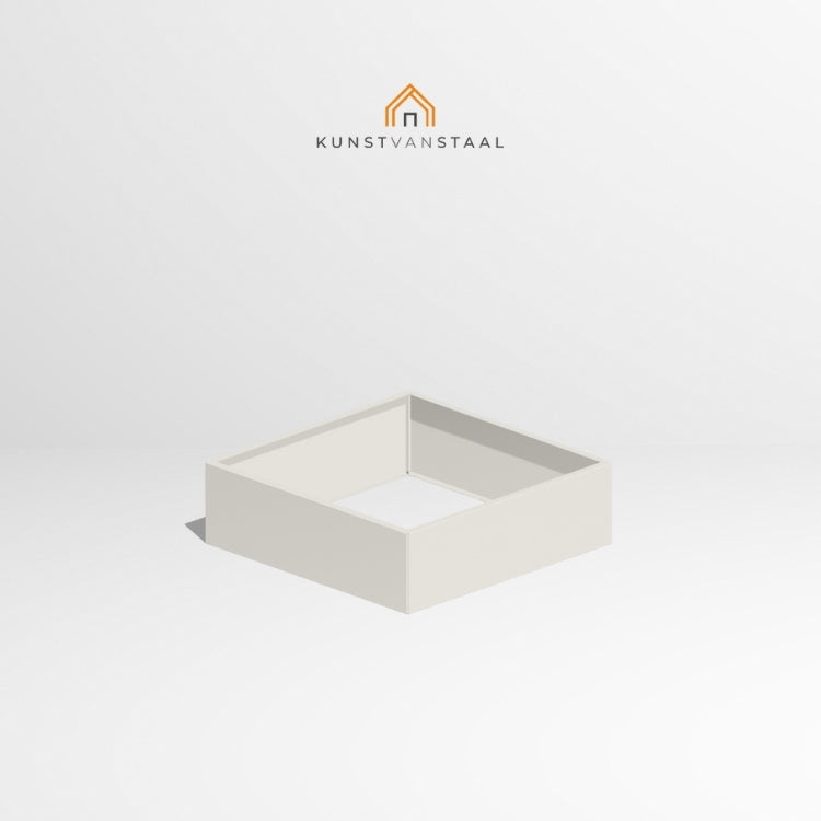 Plantenbak Wit 100 x 100 x 30 cm - 1
