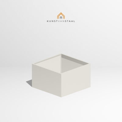 Plantenbak Wit 100 x 100 x 60 cm - 1