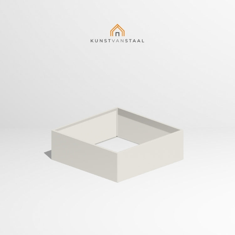 Plantenbak Wit 120 x 120 x 40 cm - 1