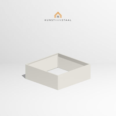 Plantenbak Wit 120 x 120 x 40 cm - 1