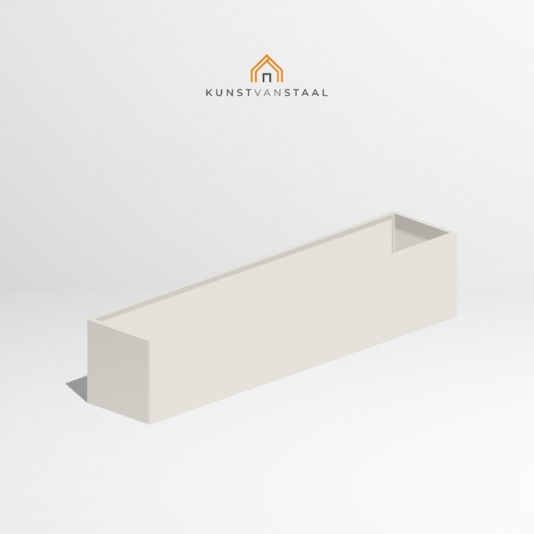 Plantenbak Wit 200 x 40 x 40 cm - 1