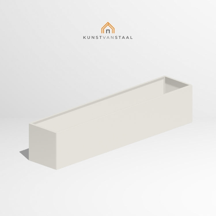 Plantenbak Wit 250 x 50 x 50 cm - 1