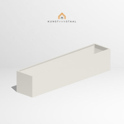 Plantenbak Wit 250 x 50 x 50 cm - 1