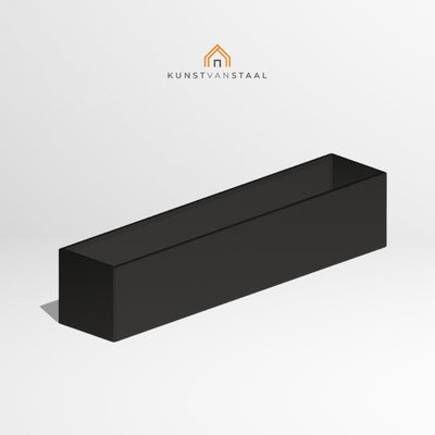 Plantenbak Zwart 250 x 50 x 50 cm - 1