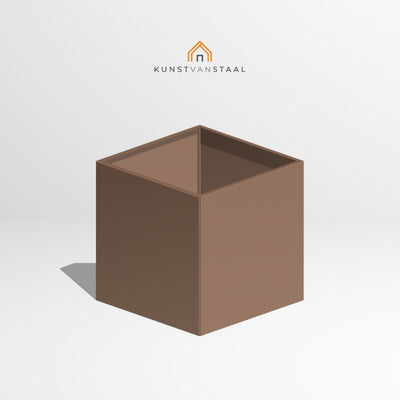 Plantenbak Pale brown 100 x 100 x 100 cm - 1