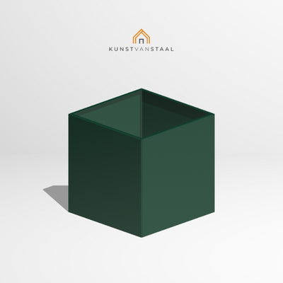 Plantenbak Groen 100 x 100 x 100 cm - 1