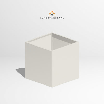 Plantenbak Wit 100 x 100 x 100 cm - 1