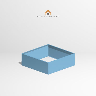 Plantenbak Pastelblauw 120 x 120 x 40 cm - 1