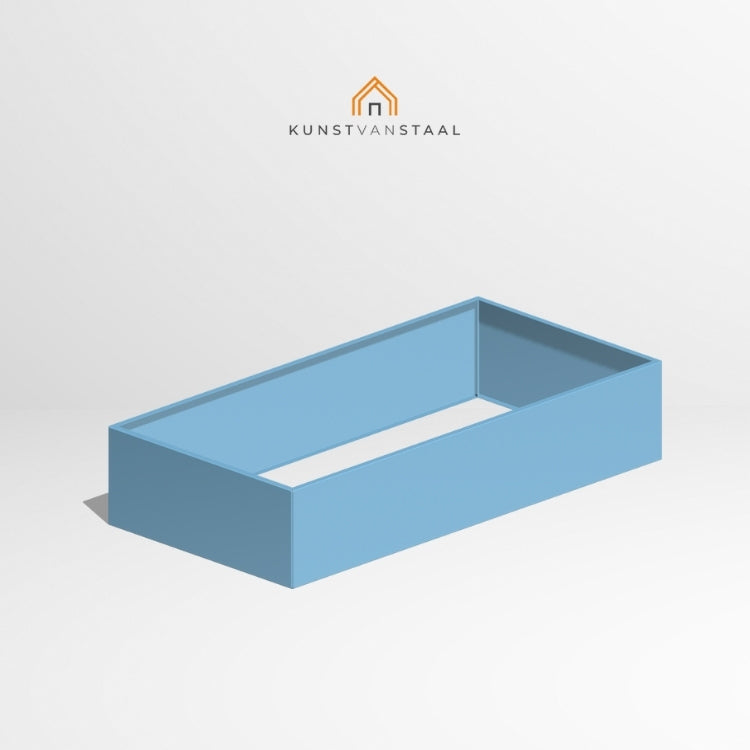 Plantenbak Pastelblauw 200 x 100 x 40 cm - 1