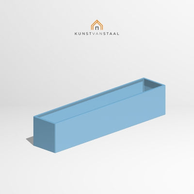 Plantenbak Pastelblauw 200 x 40 x 40 cm - 1