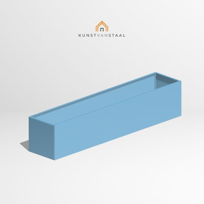 Plantenbak Pastelblauw 250 x 50 x 50 cm - 1